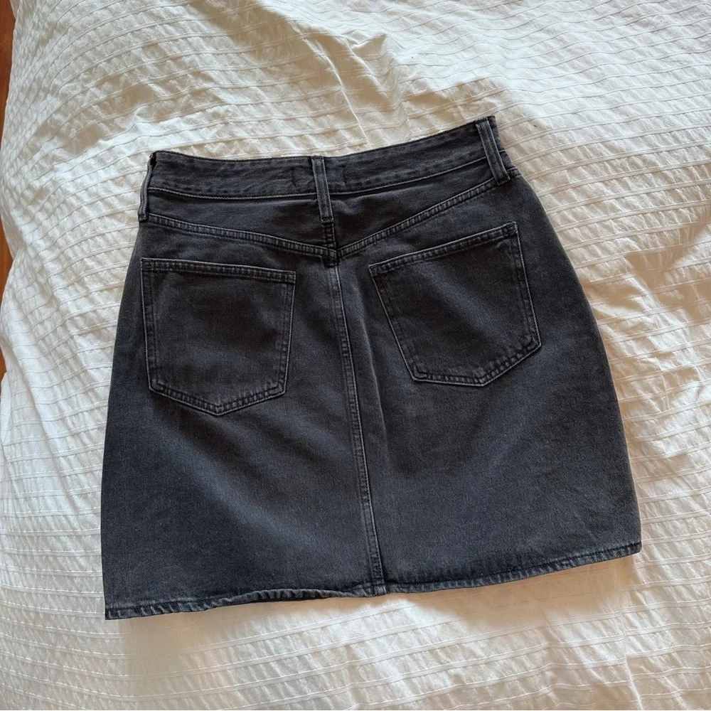 Madewell Rigid Denim A-Line Skirt